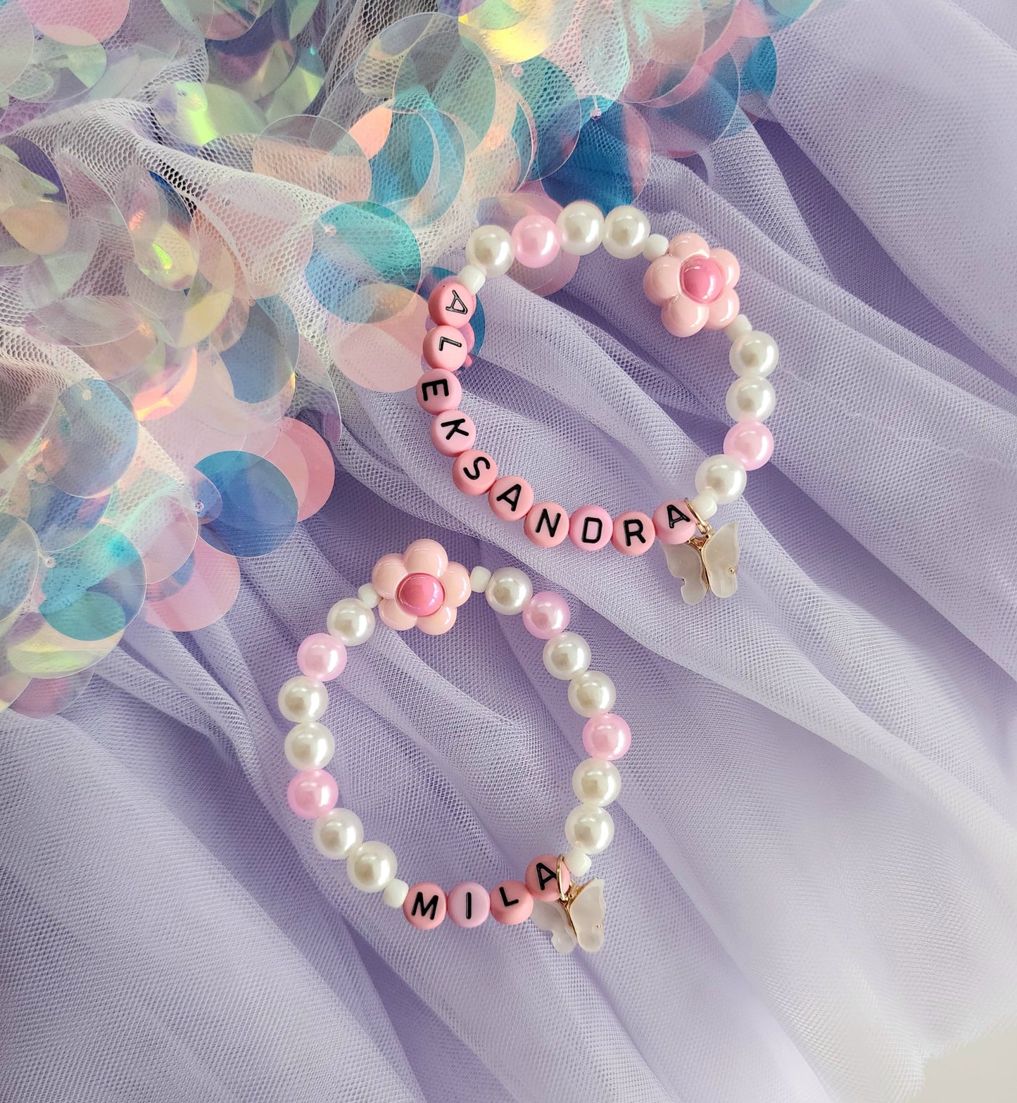 Butterfly Pearl bracelet