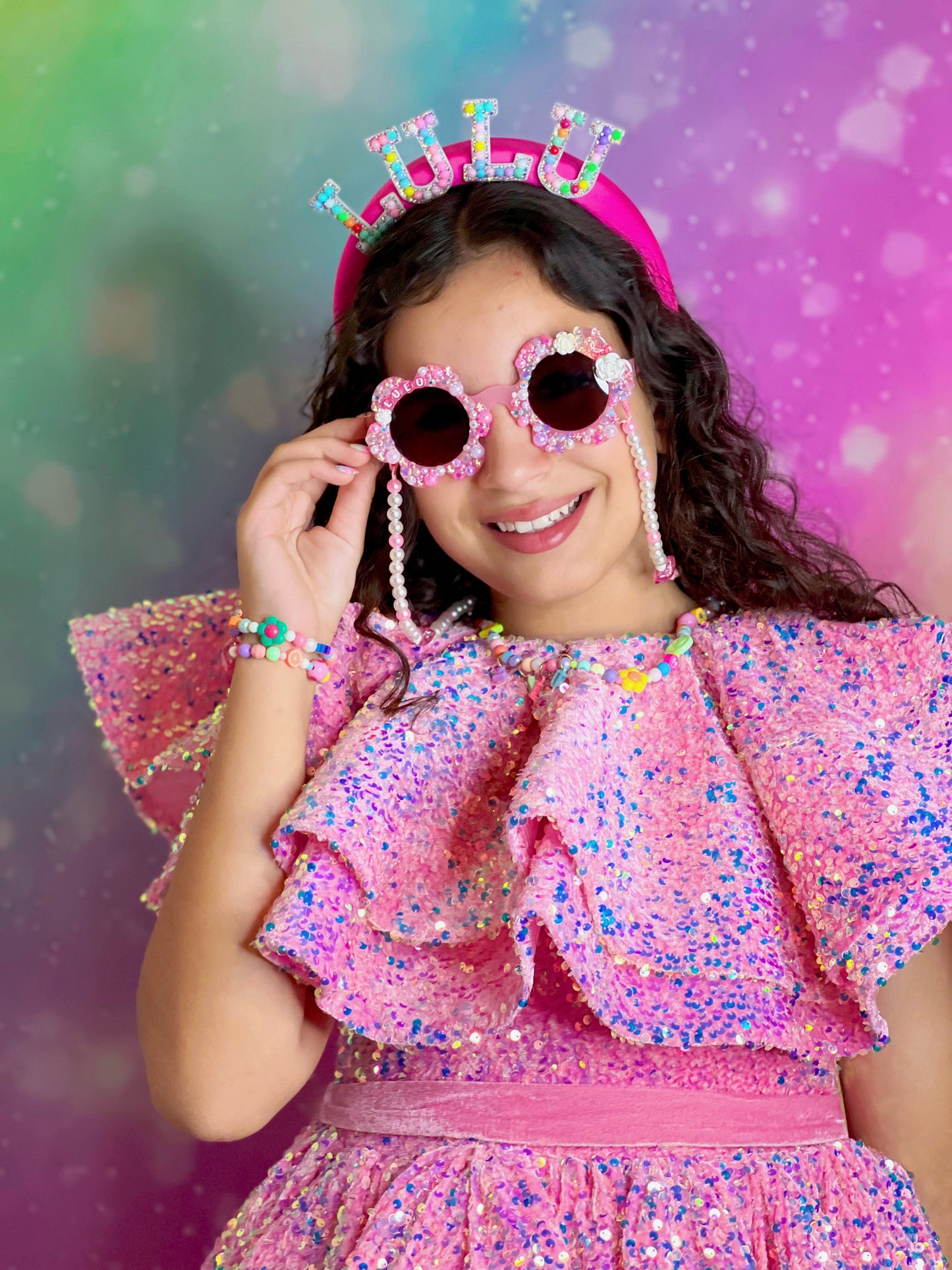 Mama and Mini Sparkle Flower