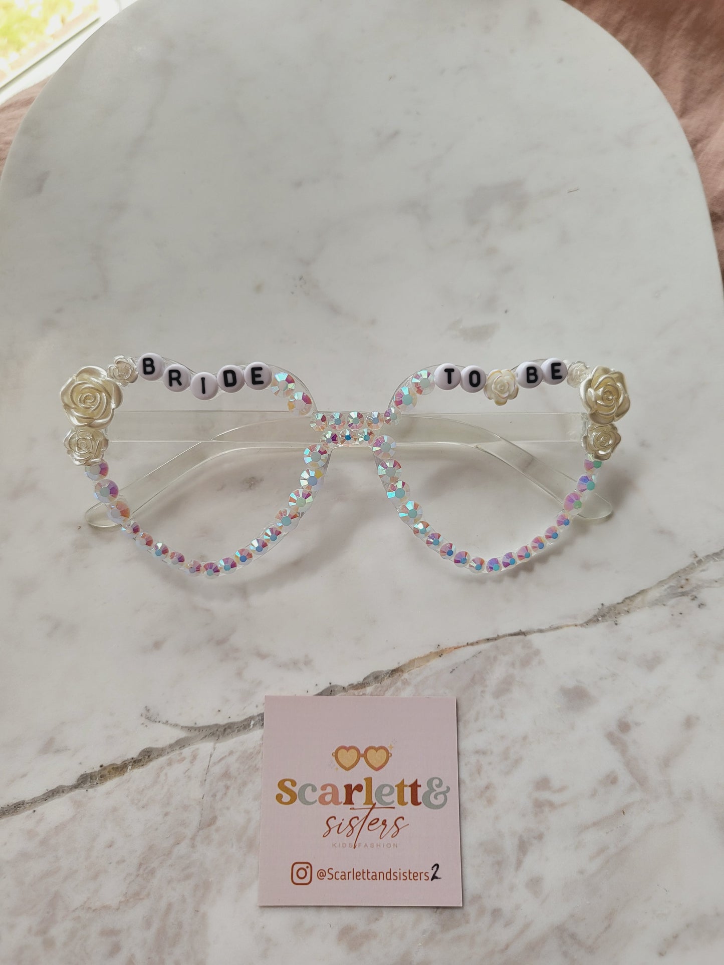 Fun Heart Bride Sunglasses