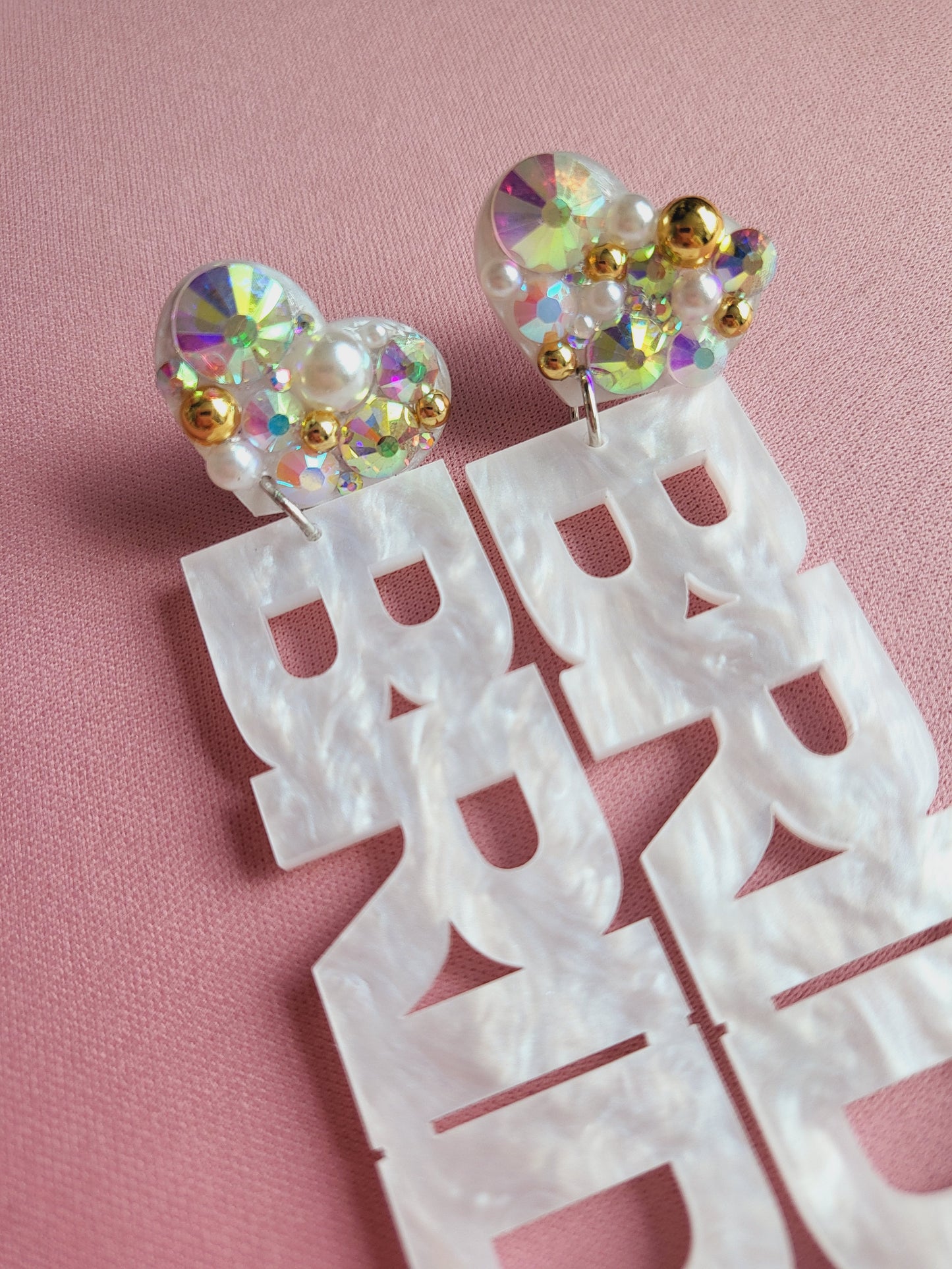 Rhinestones Bride Earrings