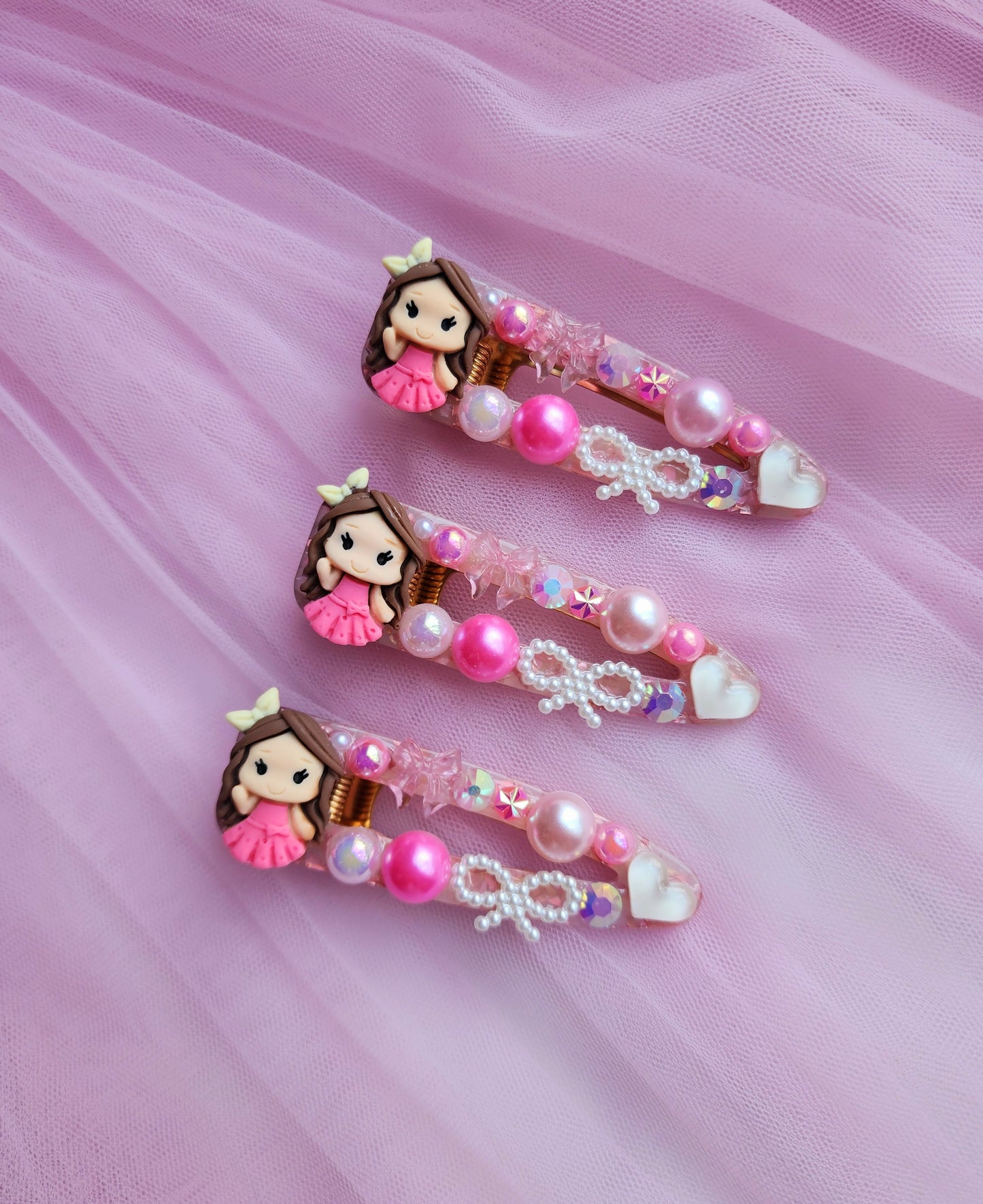 Princess Bedazzled Hairclip