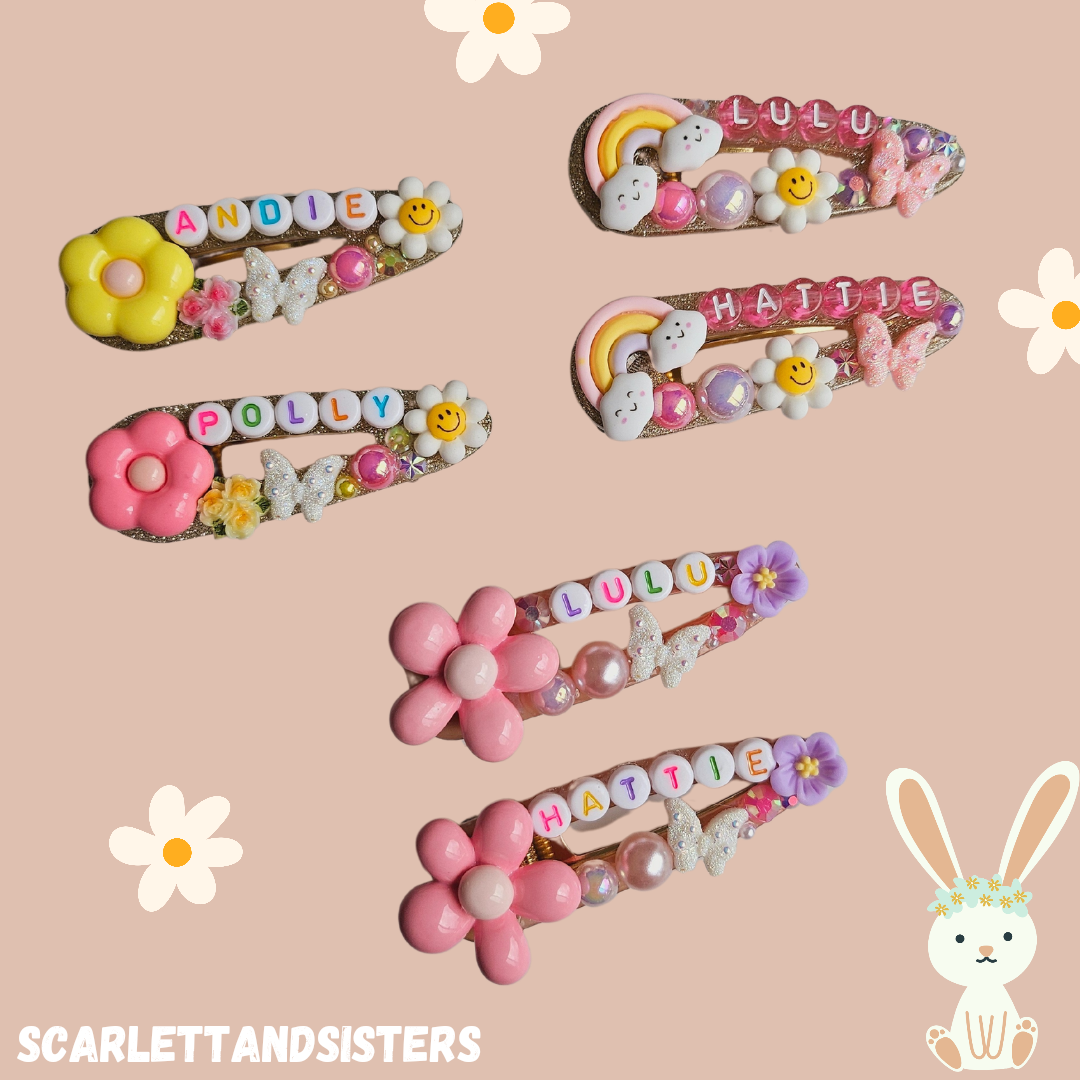 Cheeky Bunny Hairclips