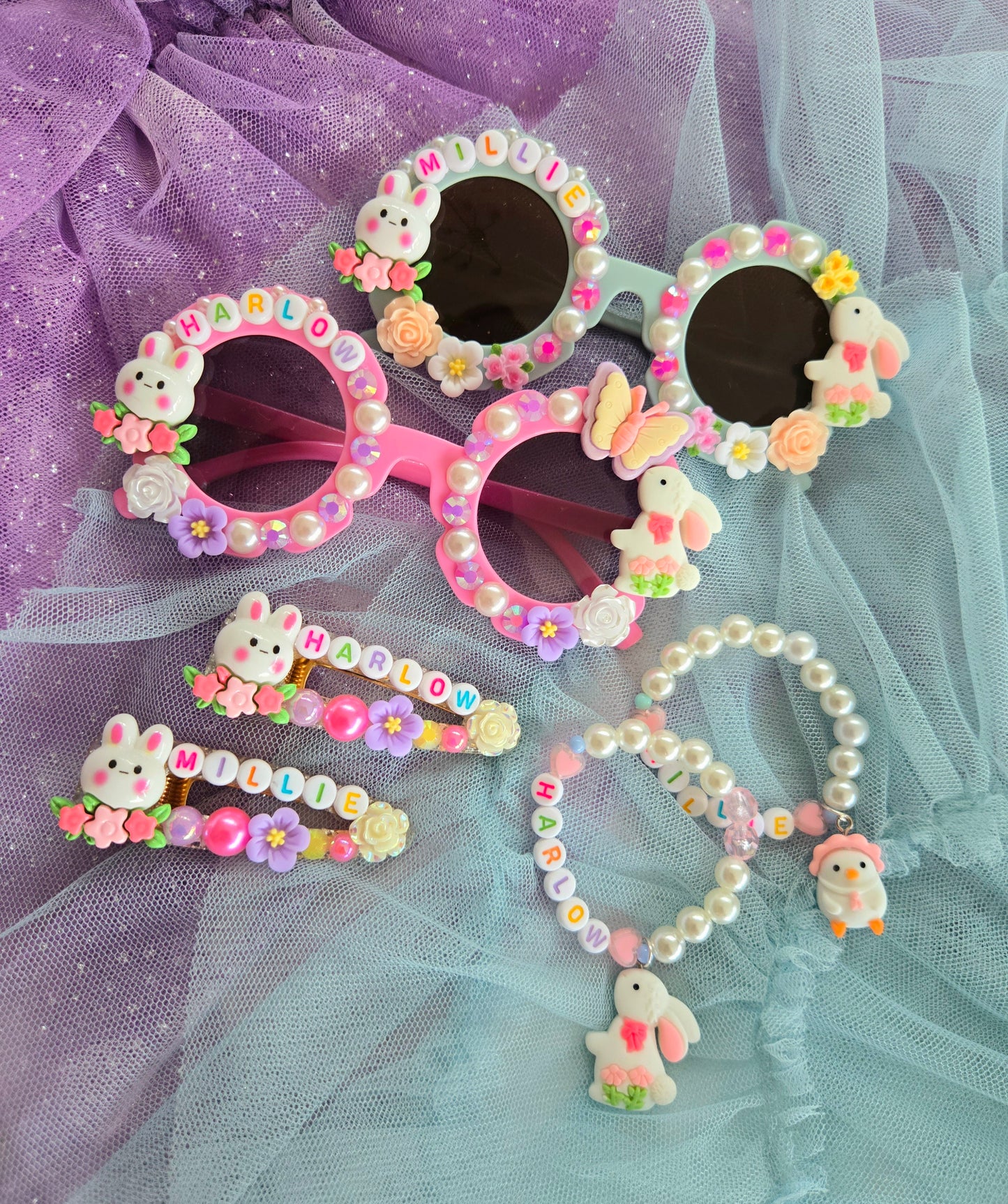 Pearls Please Easter Sunglasses