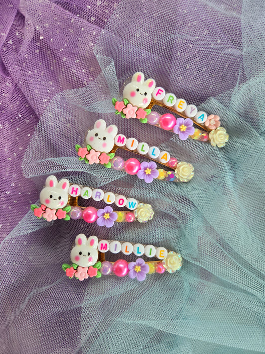 Easter Bunny Hairclips