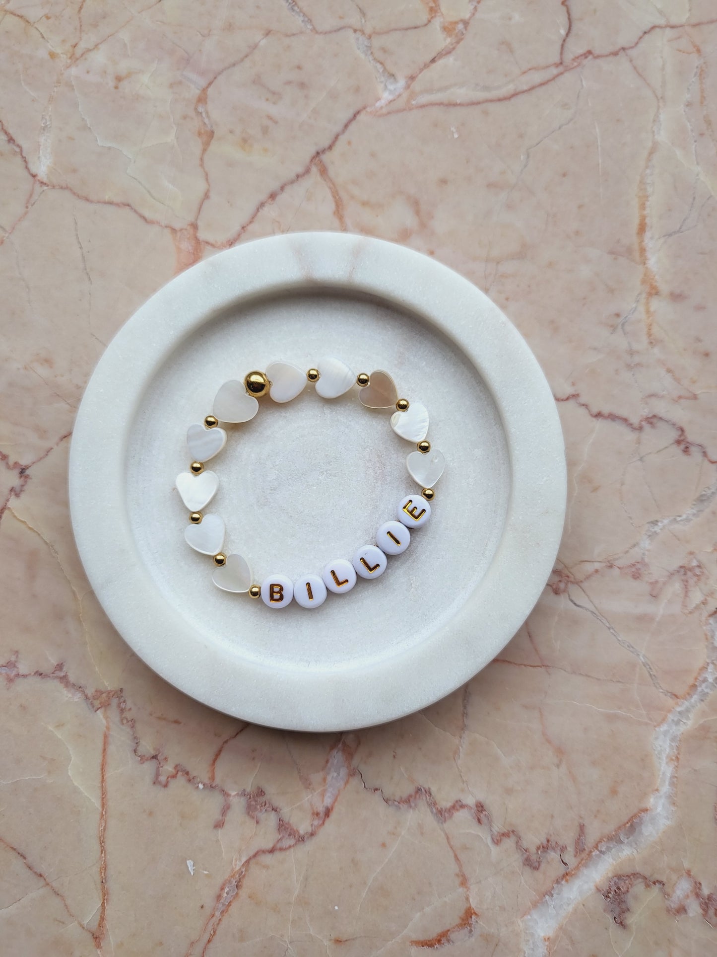 Freshwater Pearl Heart Bracelet