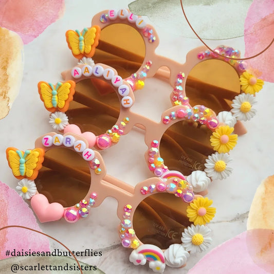 Daisies and Butterflies